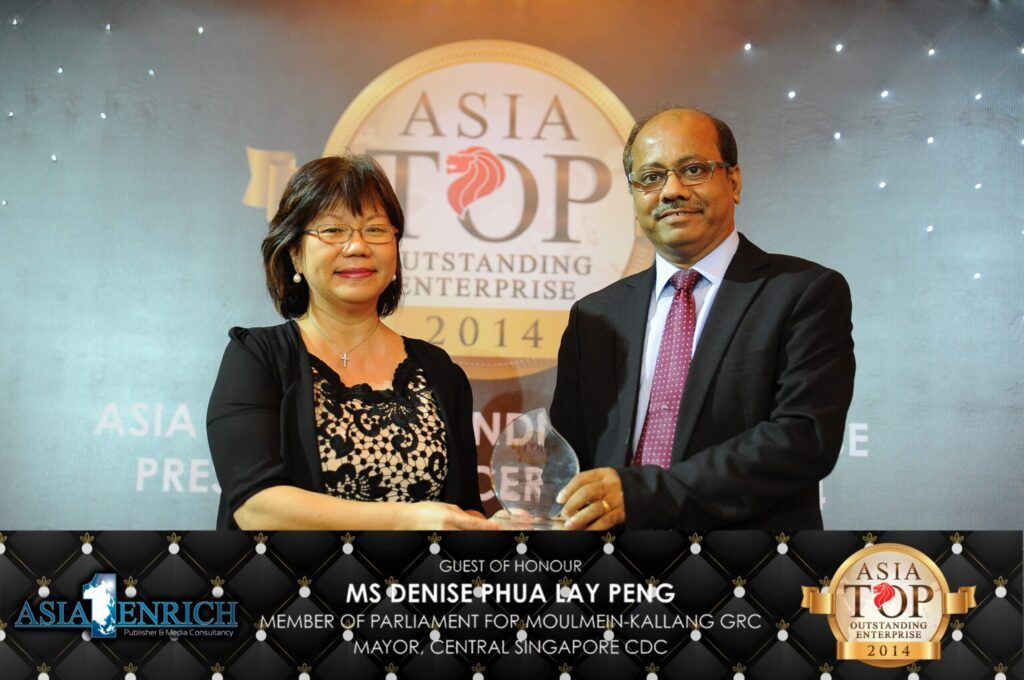 Asia Top Outstanding Enterprise Award